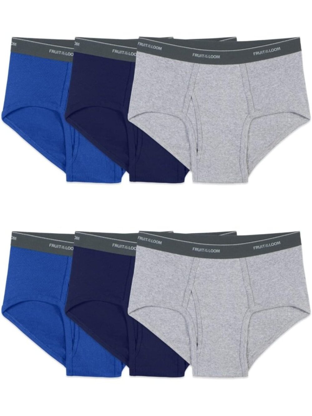 Comfortable Men's Briefs, Tag-Free Underwear, Moisture-Wicking Fabric, Soft Fit